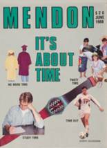 Pittsford Mendon High School 1988 yearbook cover photo