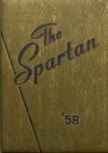1958 Sparta High School Yearbook from Sparta, North Carolina cover image