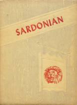 Sardis High School 1957 yearbook cover photo
