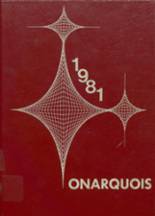 Onarga High School 1981 yearbook cover photo
