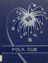 Polk-Hordville High School 1965 yearbook cover photo