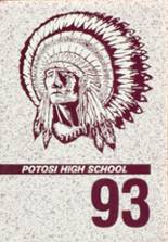 Potosi High School 1993 yearbook cover photo