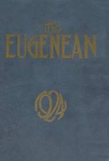 Eugene High School 1924 yearbook cover photo