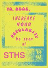 St. Thomas High School 1991 yearbook cover photo