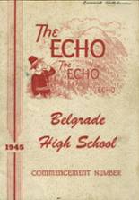 1945 Belgrade High School Yearbook from Belgrade, Maine cover image