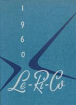 Leaf River High School 1960 yearbook cover photo