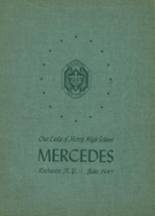 Our Lady of Mercy High School 1945 yearbook cover photo
