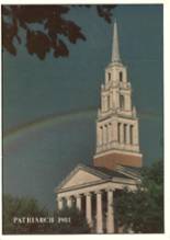 First Baptist Church School 1981 yearbook cover photo