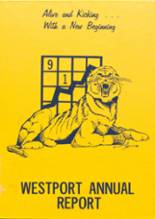 Westport High School 1991 yearbook cover photo