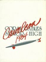 Coral Gables High School 1984 yearbook cover photo