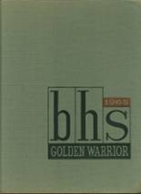 Belton High School 1965 yearbook cover photo