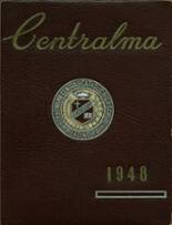 Central Catholic High School 1948 yearbook cover photo