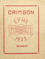 1925 East Providence High School Yearbook from East providence, Rhode Island cover image