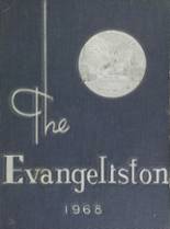 St. John the Evangelist High School 1968 yearbook cover photo