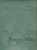Orange High School 1950 yearbook cover photo