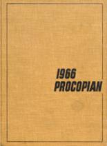 St. Procopius Academy 1966 yearbook cover photo