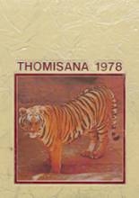 Thomasville High School 1978 yearbook cover photo