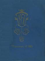 Troupsburg Central High School 1951 yearbook cover photo