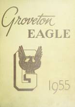 Groveton High School 1955 yearbook cover photo