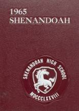 Shenandoah High School 1965 yearbook cover photo