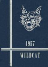 Olive High School 1957 yearbook cover photo