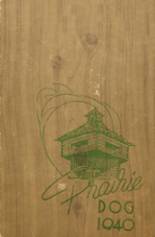 Prairie Du Chien High School 1940 yearbook cover photo