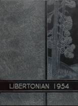1954 Short High School Yearbook from Liberty, Indiana cover image