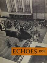 New Trier High School 1959 yearbook cover photo