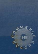 Commerce High School 1948 yearbook cover photo
