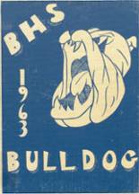 1963 Batesville High School Yearbook from Batesville, Indiana cover image