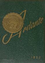 Ashland High School 1952 yearbook cover photo