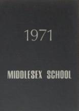 Middlesex School 1971 yearbook cover photo