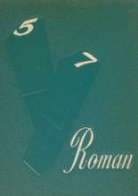 1957 Rome High School Yearbook from Rome, Georgia cover image