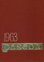 1963 Paseo High School Yearbook from Kansas city, Missouri cover image