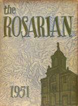 Most Holy Rosary High School 1951 yearbook cover photo