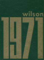 Woodrow Wilson High School 1971 yearbook cover photo
