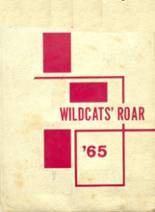 Warsaw High School 1965 yearbook cover photo