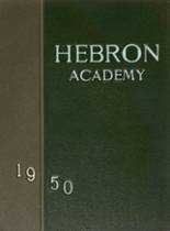 Hebron Academy 1950 yearbook cover photo