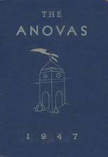 Savona High School 1947 yearbook cover photo