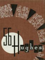 Hughes High School 1956 yearbook cover photo