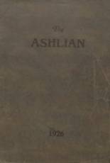 1926 Ashley High School Yearbook from Ashley, Ohio cover image