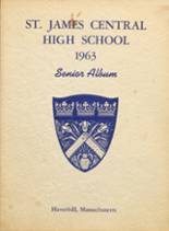 St. James High School 1963 yearbook cover photo