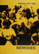 Hobart High School 1969 yearbook cover photo