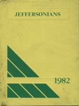 Jefferson High School 1982 yearbook cover photo