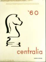 Bay City Central High School 1960 yearbook cover photo