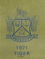 Prescott High School 1971 yearbook cover photo