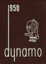 Chattanooga High School 1958 yearbook cover photo