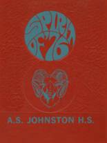 Johnston High School 1976 yearbook cover photo