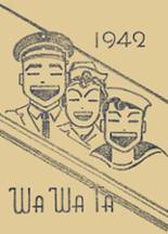 East High School 1942 yearbook cover photo