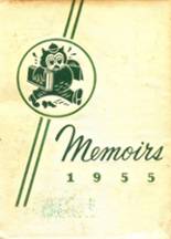 Dundalk High School 1955 yearbook cover photo